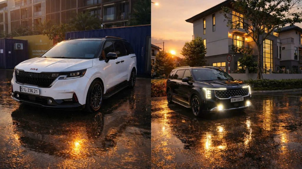 Đón & Trả Sân Bay Tân Sơn Nhất Bằng Xe Kia Carnival / Giá Tốt